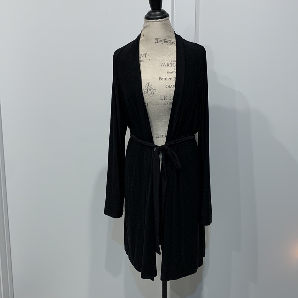 Knit robe